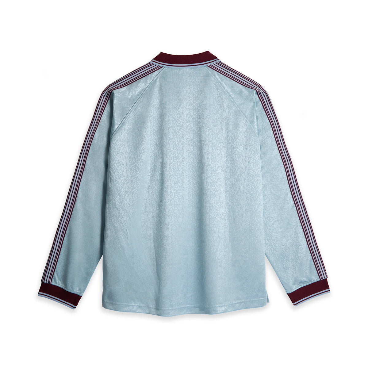 Polar Davie LS Shirt - Sky Blue/Wine