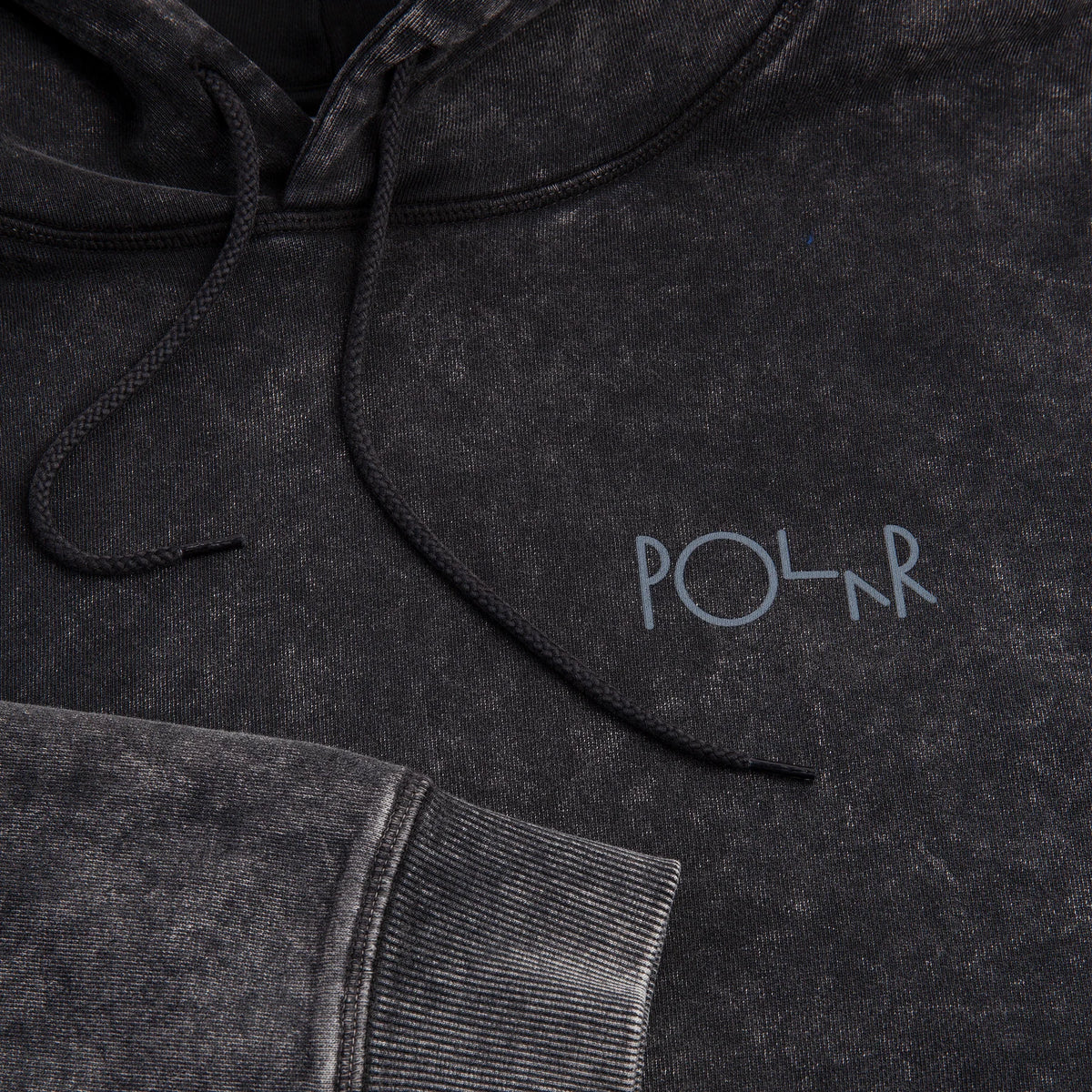 Polar Fade Frank Hoodie - Washed Black