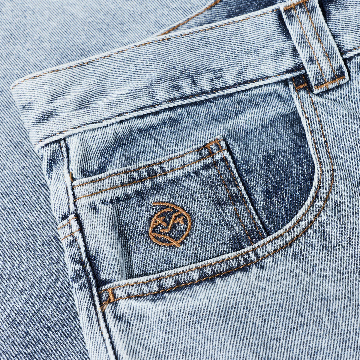 Polar Big Boy Jorts - Heavy Washed Blue