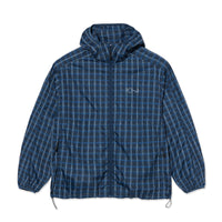 Polar Chase Light Shell Jacket - Blue Check
