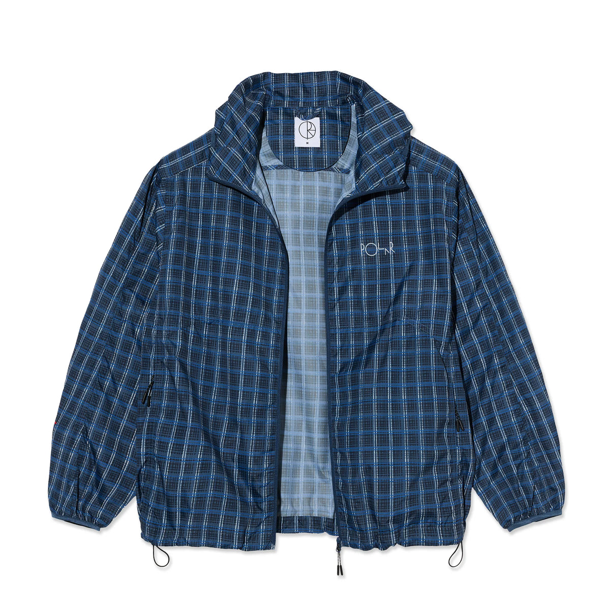 Polar Chase Light Shell Jacket - Blue Check