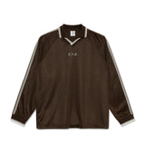 Polar Davie LS Shirt - Chocolate / Ivory