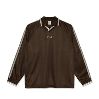 Polar Davie LS Shirt - Chocolate / Ivory