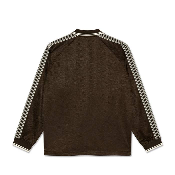 Polar Davie LS Shirt - Chocolate / Ivory