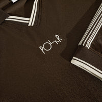 Polar Davie LS Shirt - Chocolate / Ivory