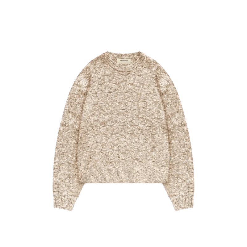 Artisan Knit Sweater | Sand