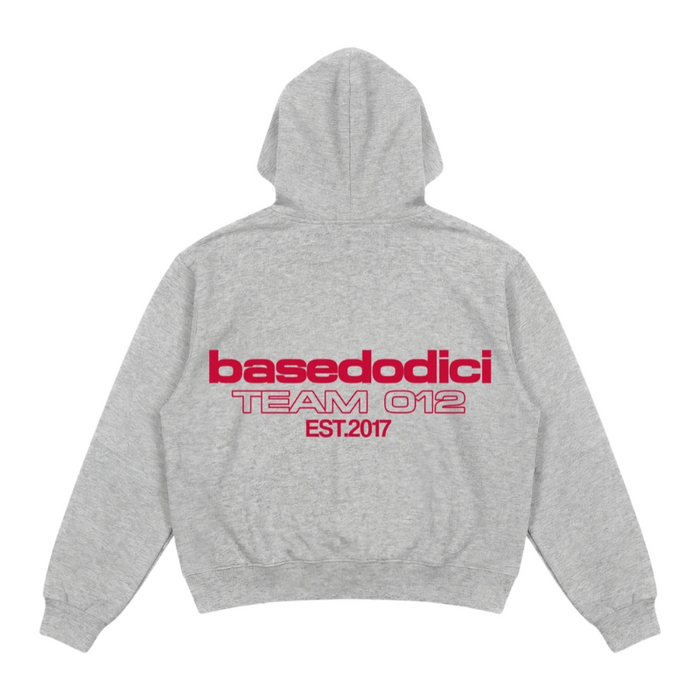 Hoodie Boxy Fit Red 