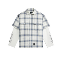 Rassvet Doom Waffle Work LS Overshirt Grey