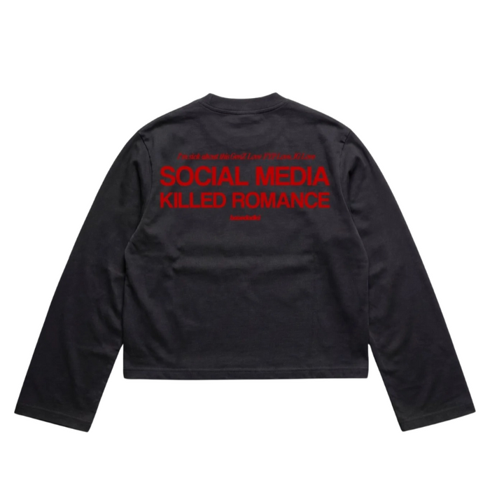 Hoodie Boxy Fit Red 