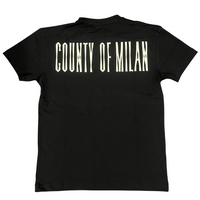 County of Milan T-Shirt Con Stampa Serpente