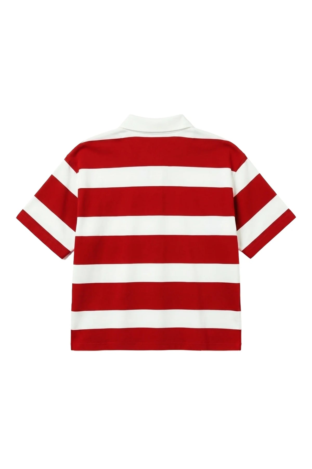 Basedodici Polo Stripes White/Red