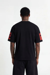 Hoodie Boxy Fit Red 
