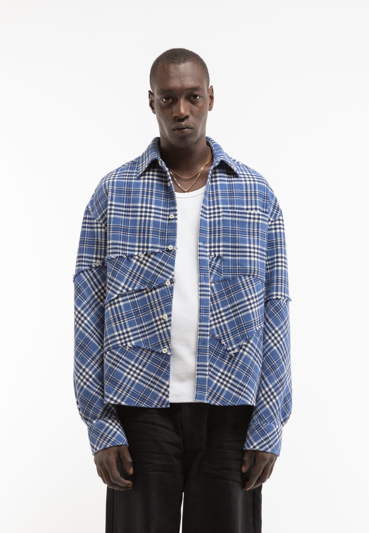 Le Tissè Waffle Shirt | Blue