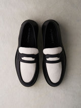 Reternity Le Metropolitan Loafers Black White