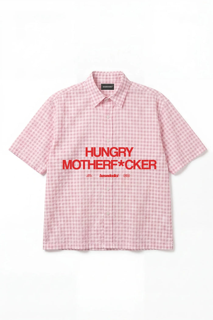 Basedodici Checked Shirt Rose Summer Club