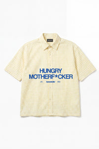 Basedodici Checked Shirt Yellow Summer Club