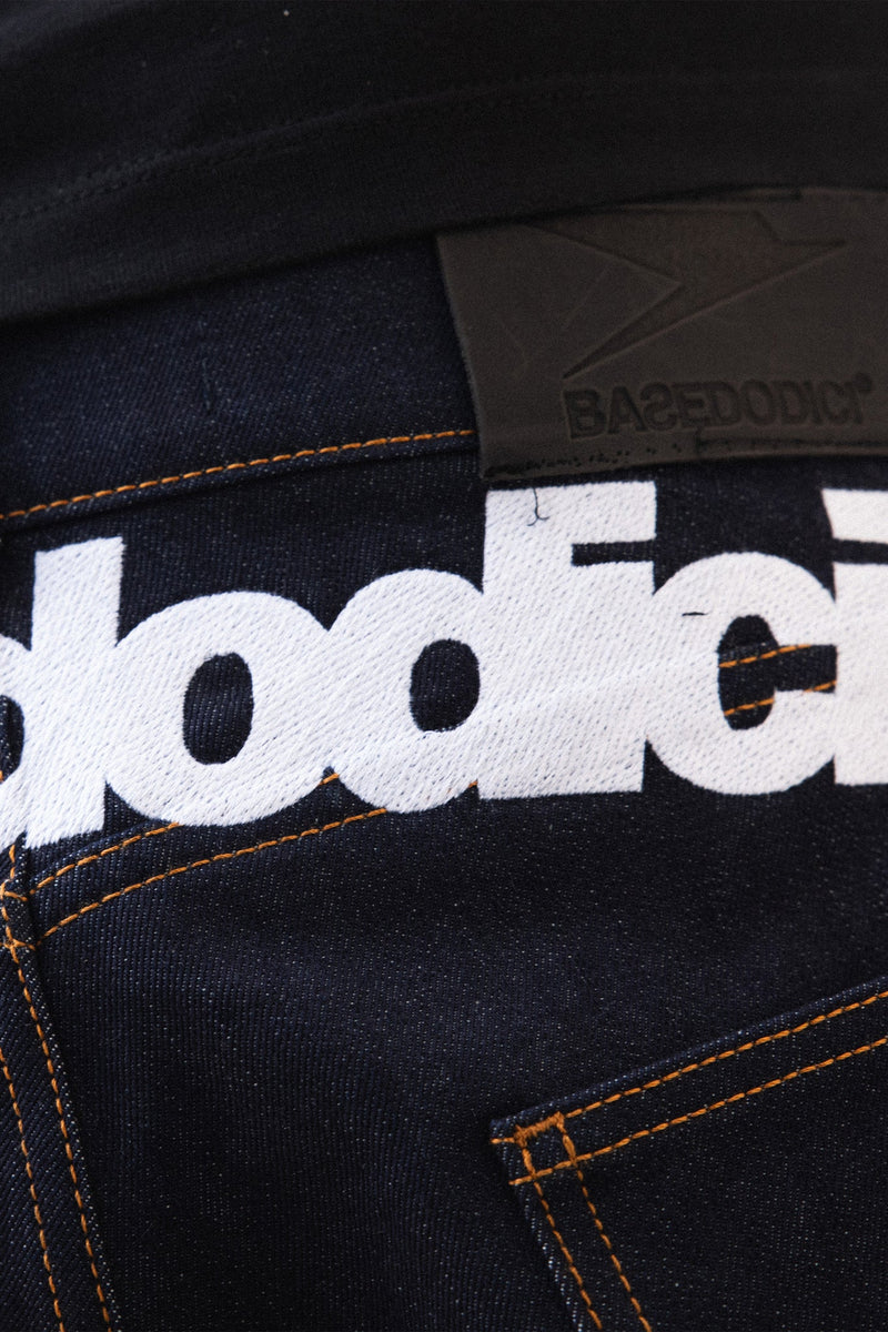 Basedodici Jorts Denim Raw