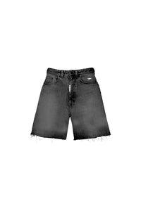 Basedodici Denim Jorts “FORSUMMER” Black