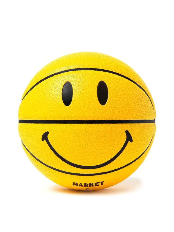 Market Smiley Basketball Yellow