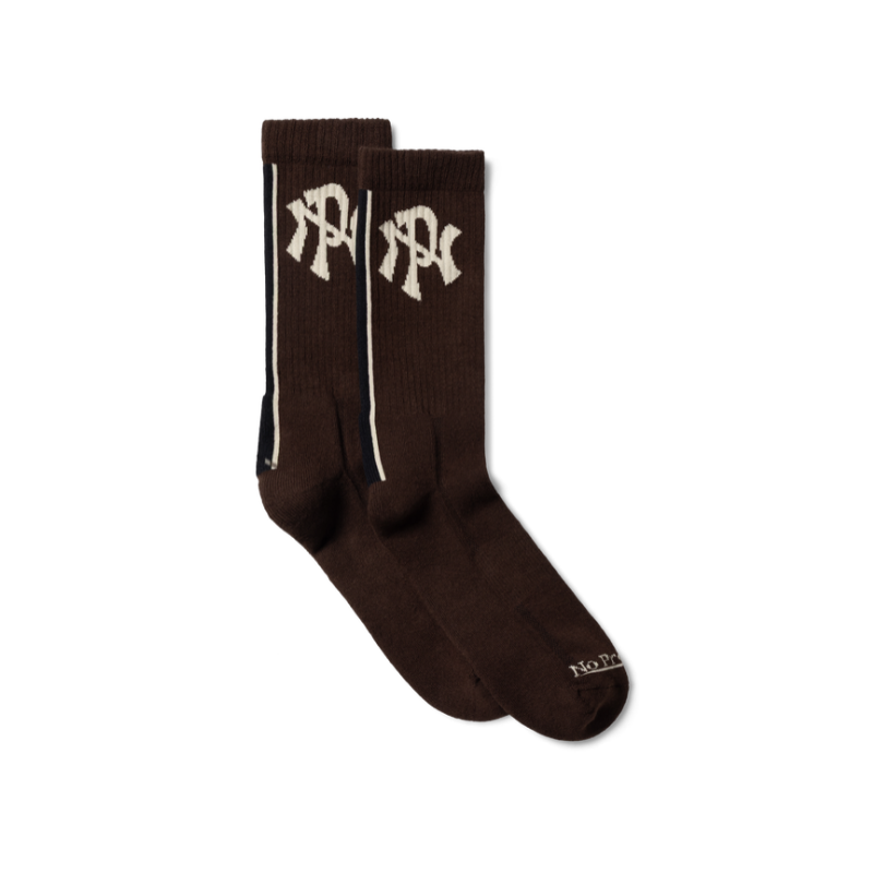 No Problemo Sock Brown