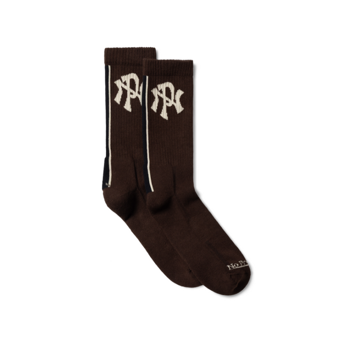 No Problemo Sock Brown