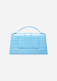 Jacquemus Le Grand Bambino Crocodile Blu
