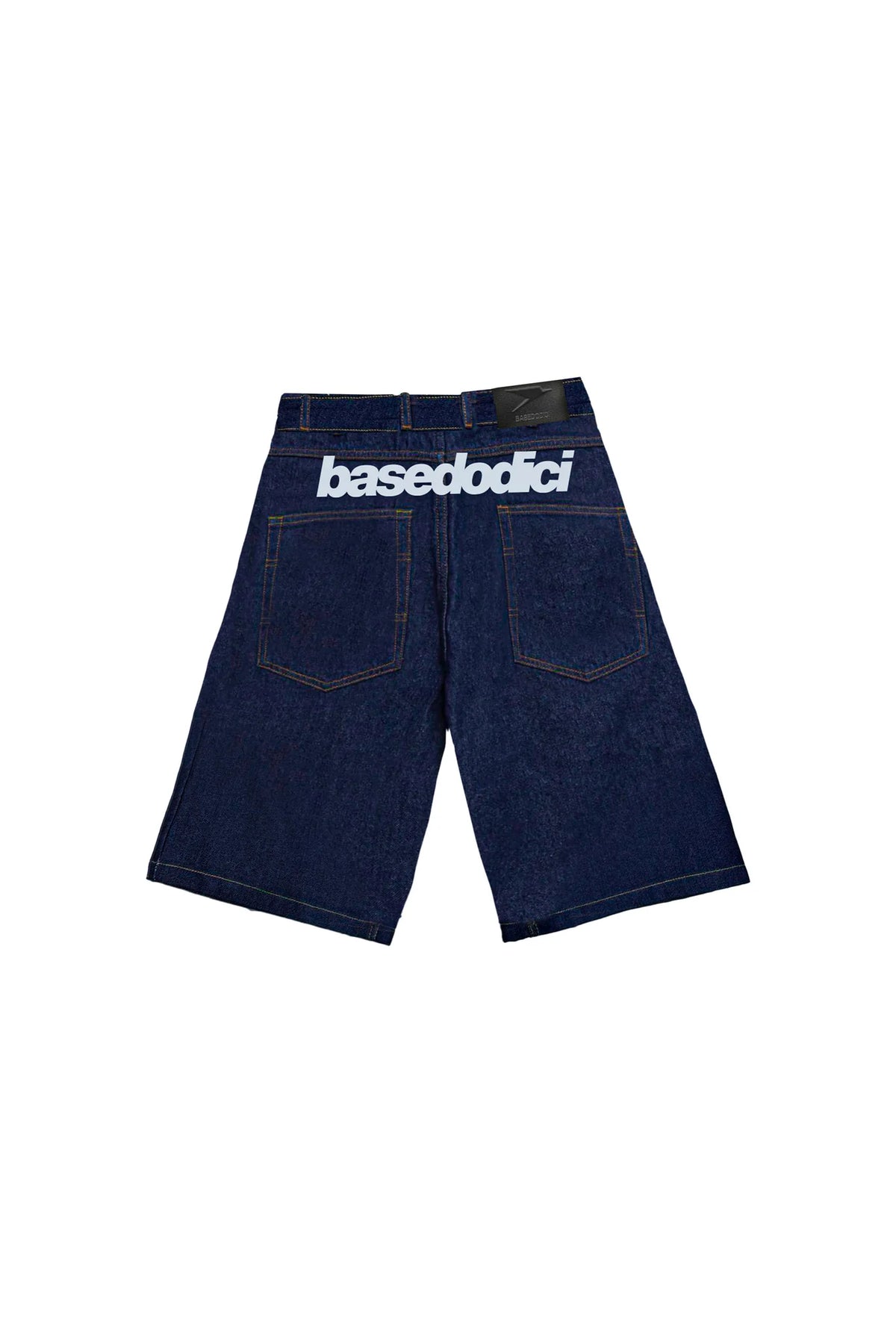 Basedodici Jorts Denim Raw
