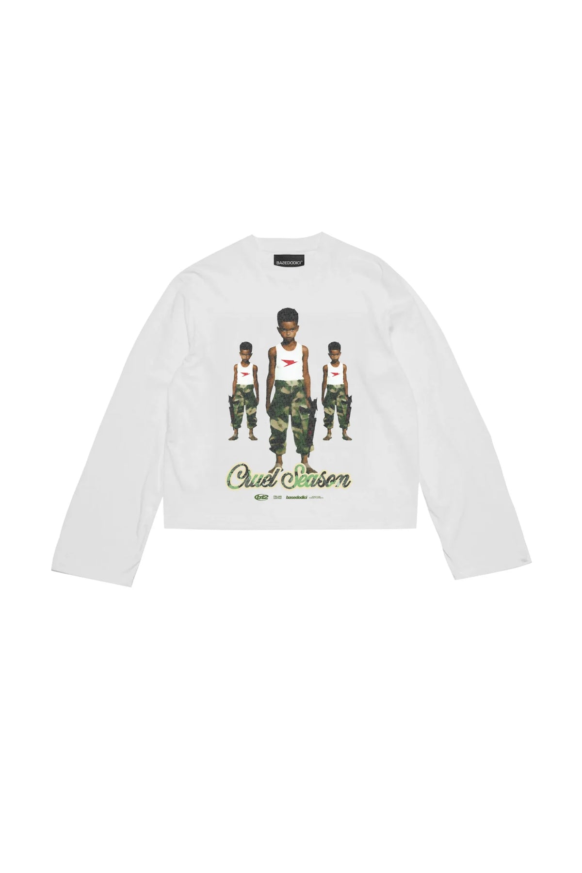Basedodici Crewneck Cruel White
