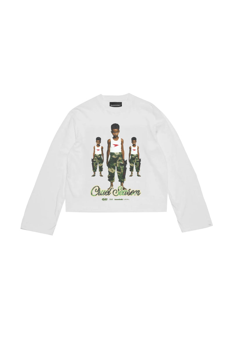 Basedodici Crewneck Cruel White
