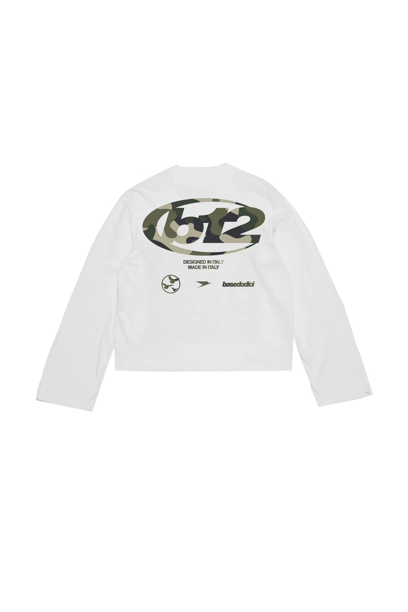 Basedodici Longsleeve B12 White