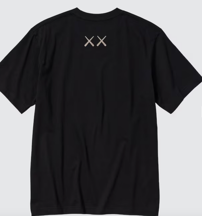 KAWS x Uniqlo Graphic T-Shirt Black