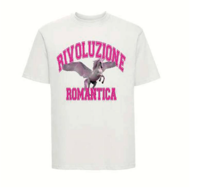 Rivoluzione Romantica Tshirt Unicorno