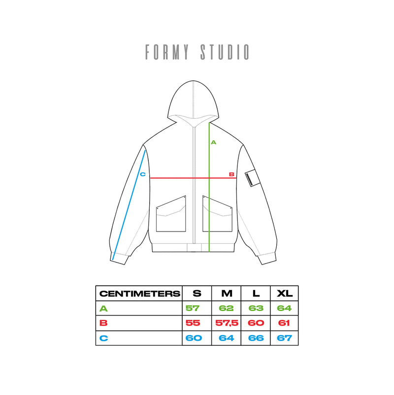 Formy Studio Logo Zip Hoodie 