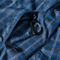 Polar Chase Light Shell Jacket - Blue Check