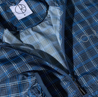Polar Chase Light Shell Jacket - Blue Check