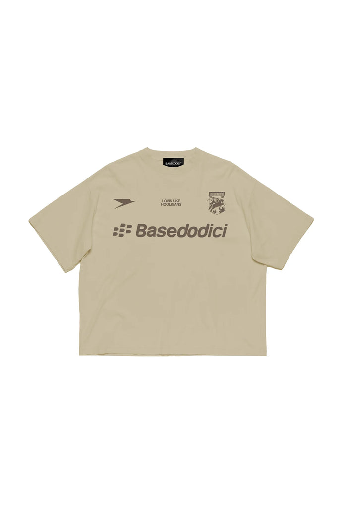 Basedodici T-Shirt Club Beige