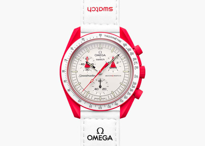 Swatch x Omega Bioceramic Moonswatch Mission to Mars