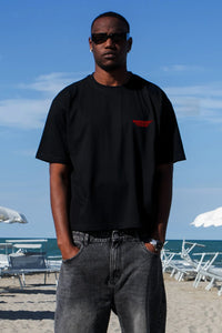 Basedodici Ammo Kiss T-Shirt Black