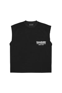 Basedodici Tank Black "Social Media Killed Romance"
