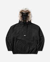 Umbro Flannel Fur Anorak Dark Brown