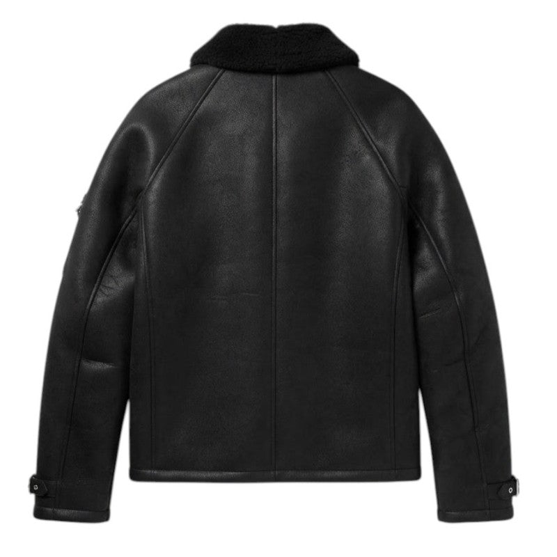 Aèro Sherling Jacket | Black