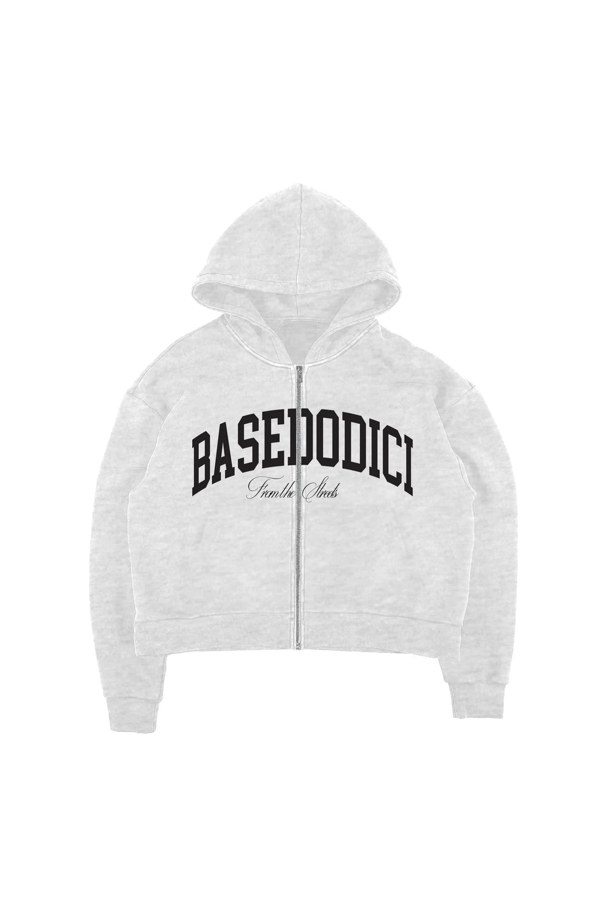 Basedodici Full Zip "COMFY" ArcLogo Grey