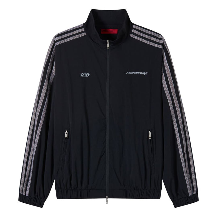 Acupuncture Nylon Jacket Black