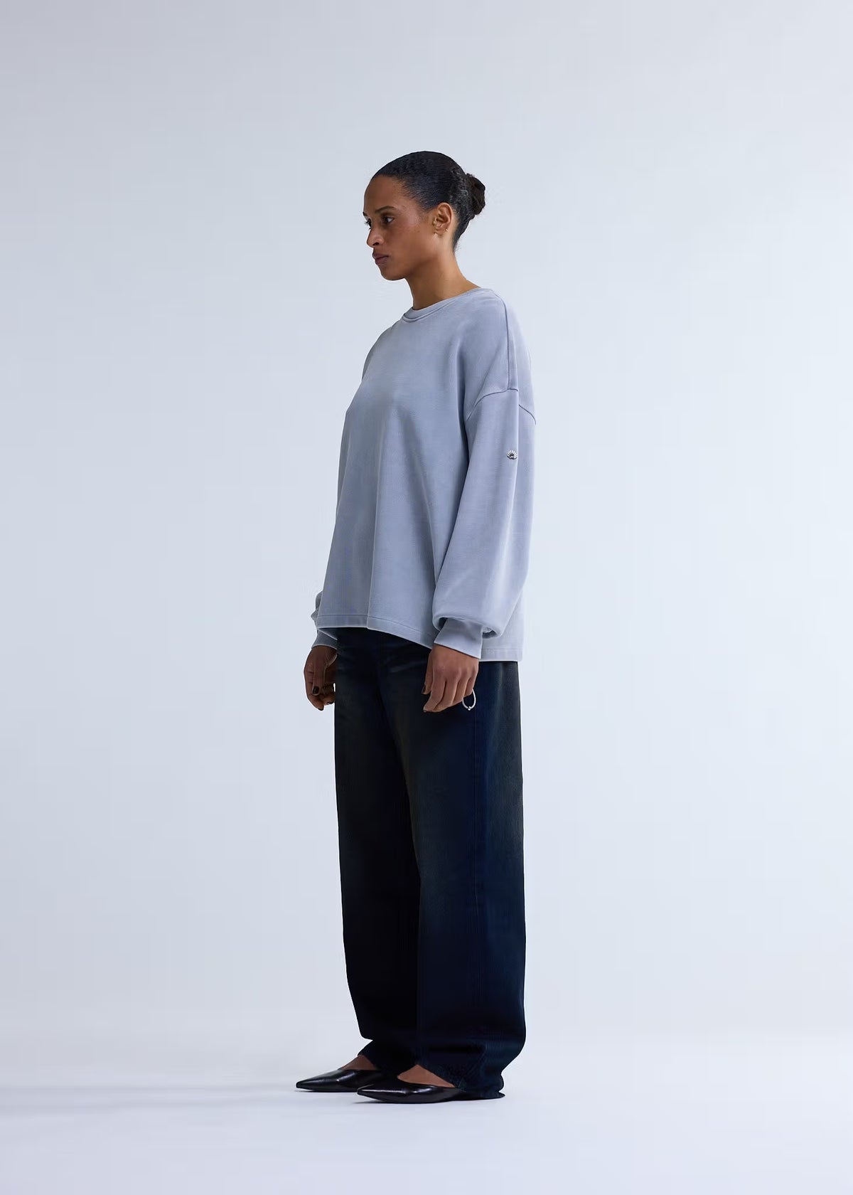 New Amsterdam Plate Sweat Washed Grey