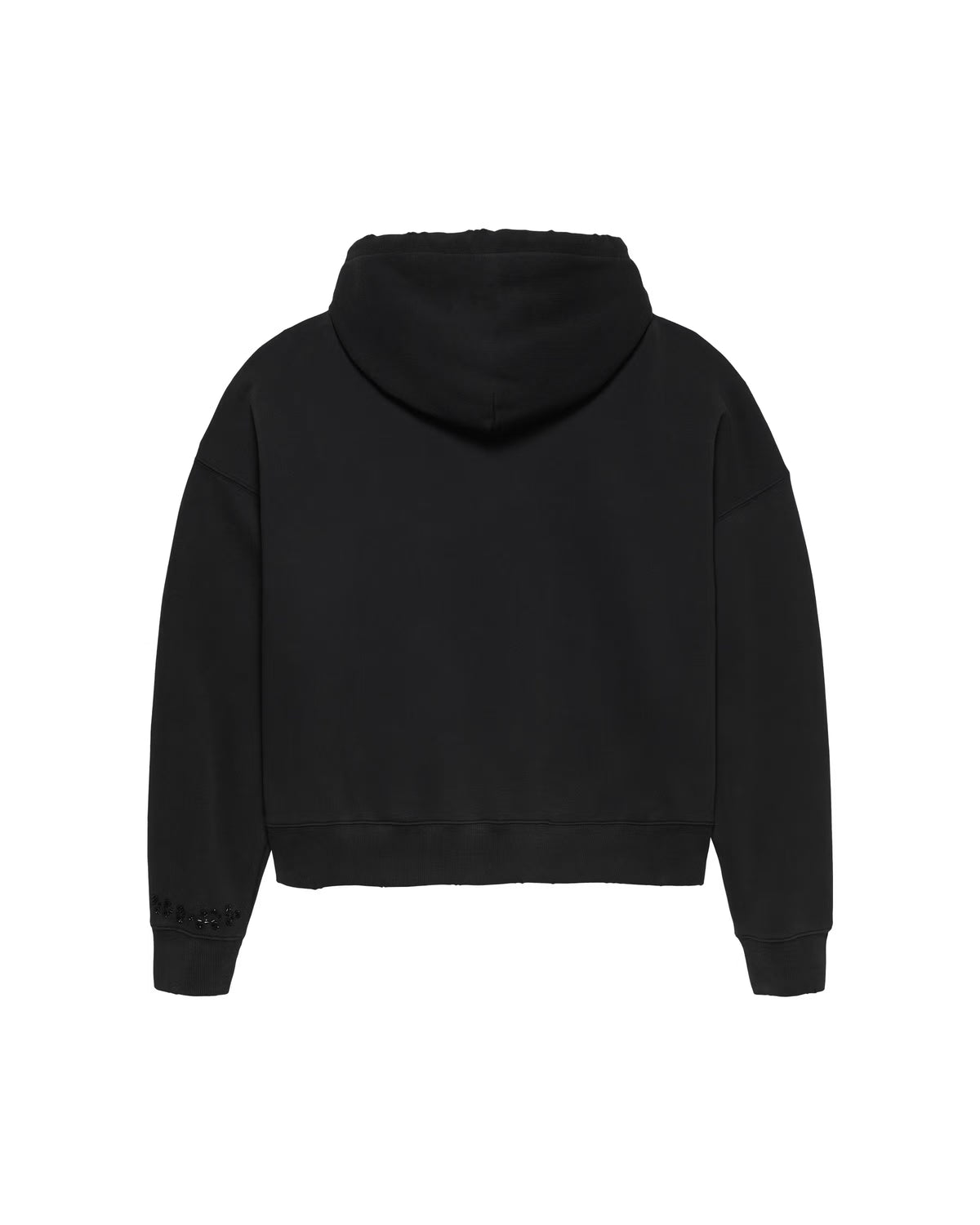 New Amsterdam Worked Logo Hoodie Black