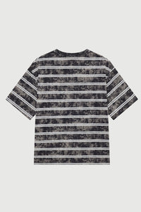 Acupuncture Acid Stripes T-shirt Steel Grey