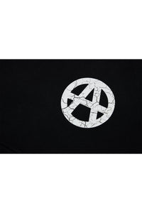 Acupuncture Anarchy Hoodie Washed Black