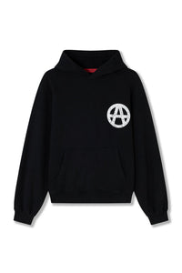 Acupuncture Anarchy Hoodie Washed Black