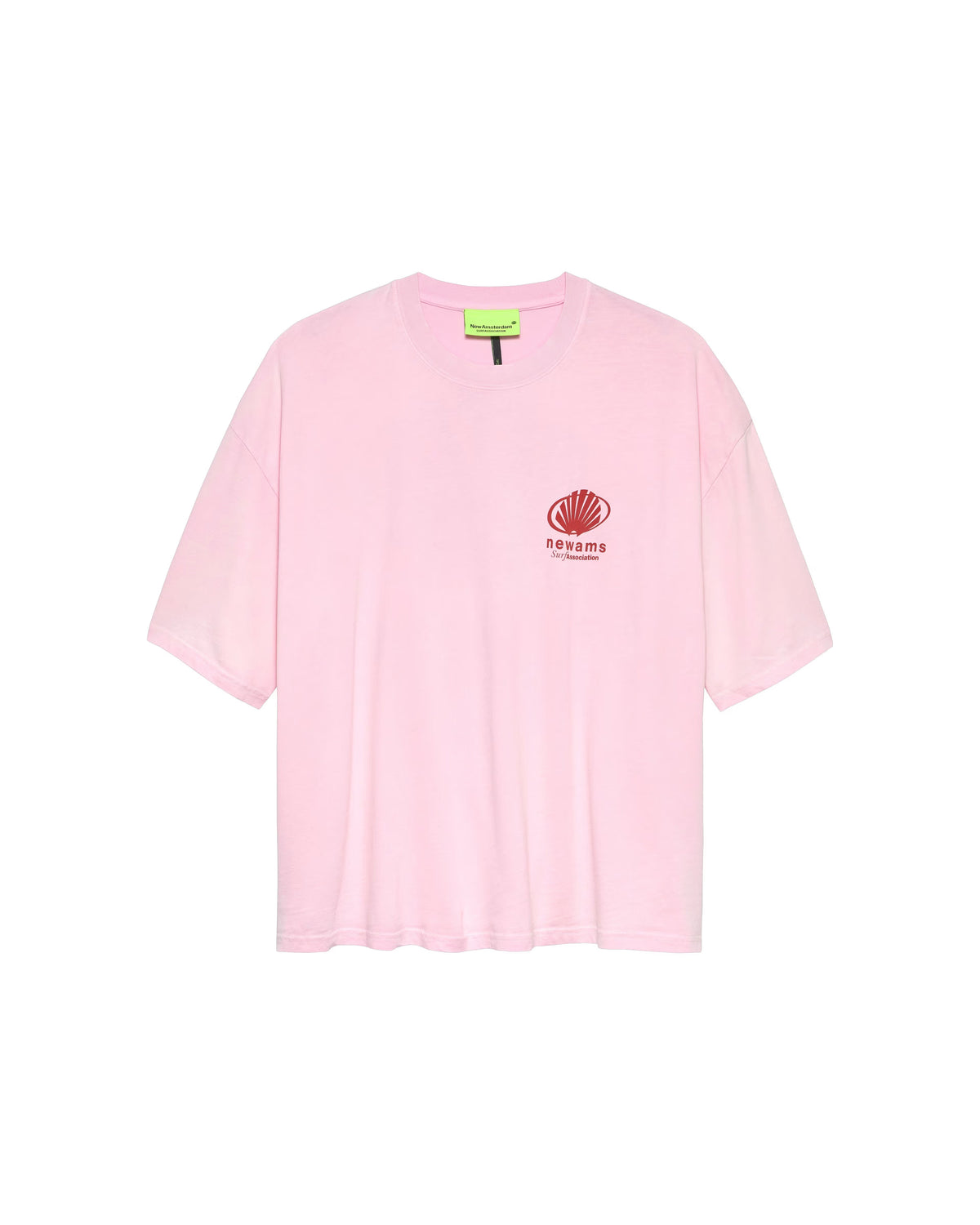 New Amsterdam Corporate Logo Tee Pink