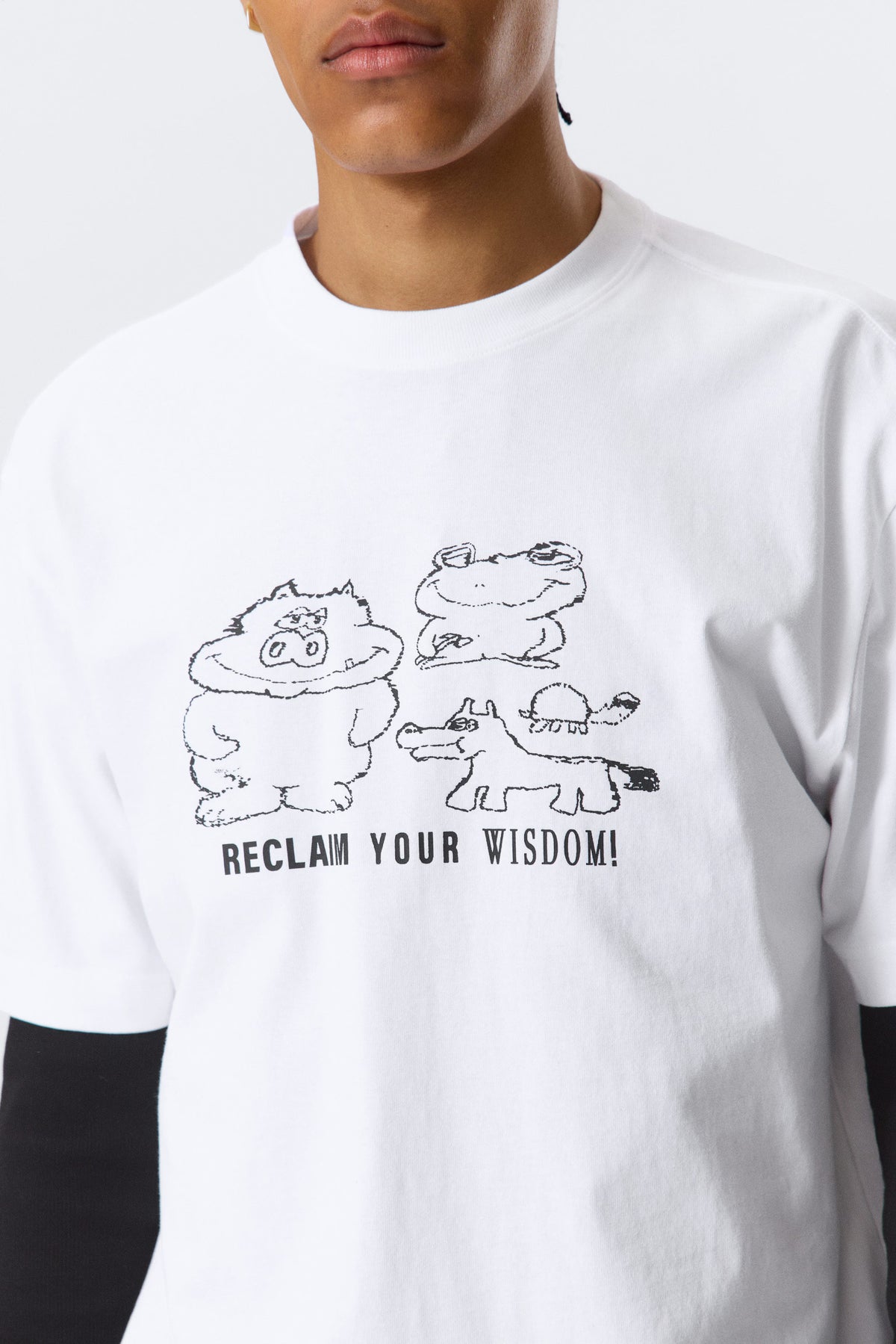 Weekday Relaxed Printed Graphic T-shirt
